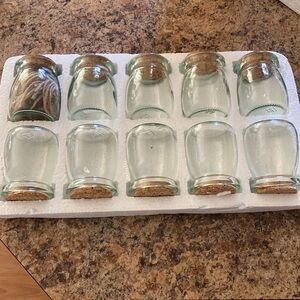Set of 10 mini jars 🫙 with lids